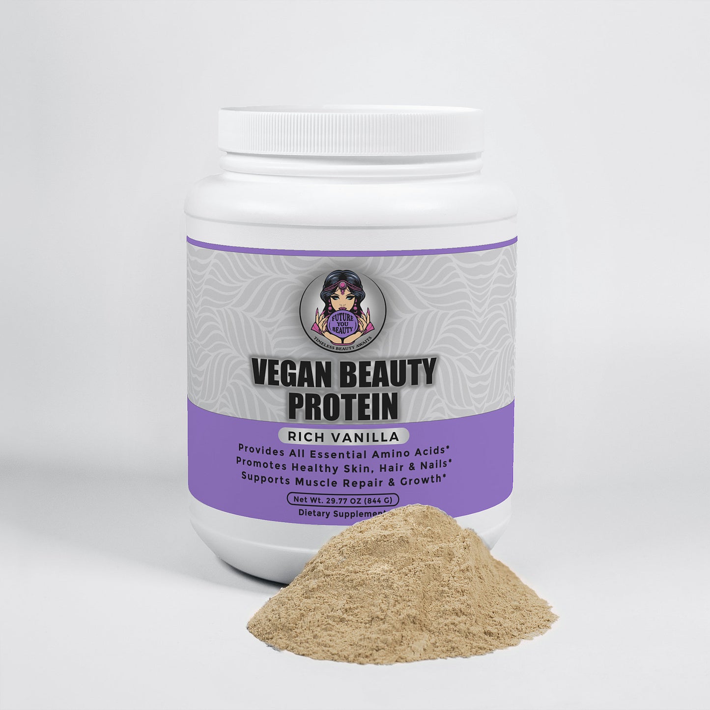 Vegan Beauty Protein (Rich Vanilla)