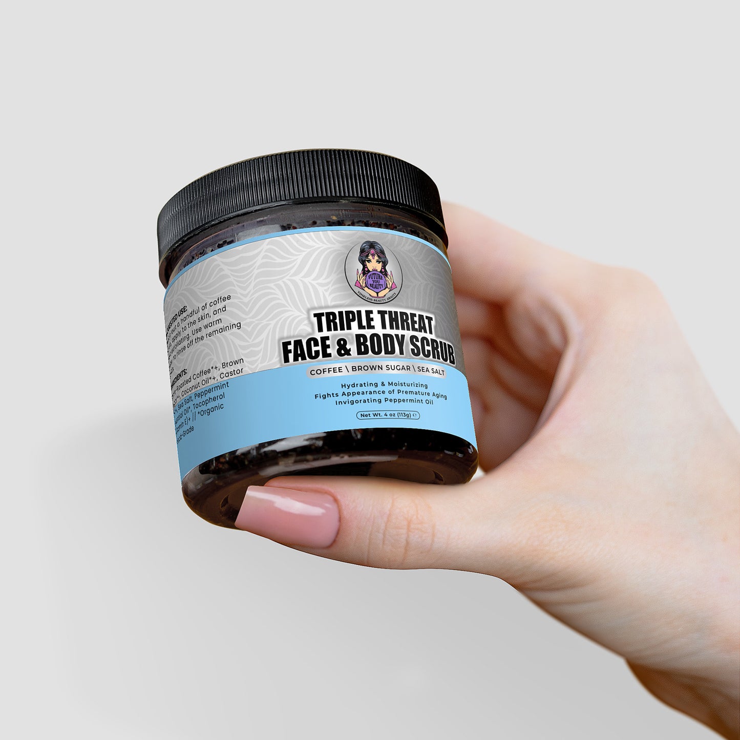 Triple Threat Face & Body Scrub